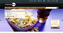Desktop Screenshot of cinehome24.com
